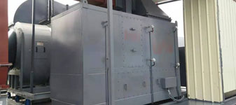 东莞塘厦绝缘铜线圈电子厂废气处理工程案例